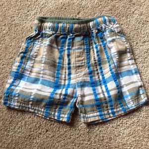 💲2 for $6💲 3-6m OkieDokie Plaid Shorts